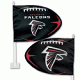 Atlanta Falcons - Shaped Car Flag