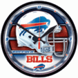 Buffalo Bills - Round Helmet Wall Clock