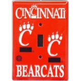 Cincinnati Bearcats Switch Plate