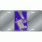 Northwestern License Plate