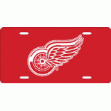 Red Wings License Plate