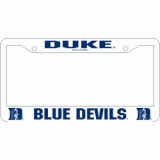 Duke Plastic License Plate Frame