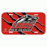 License Plate - U of New Mexico