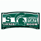 Locker Room Sign - Michigan State