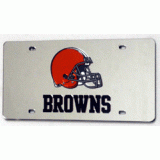 Browns License Plate