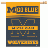 Banner Flag 27"x37" - U of Michigan