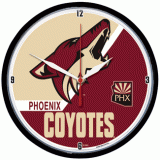 Round Clock - Phoenix Coyotes