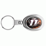 Denny Hamlin Domed Premium Key Ring