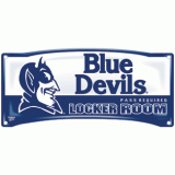 Locker Room Sign - Duke University