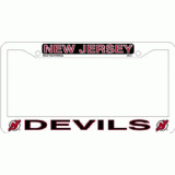 Devils Plastic License Plate Frame